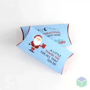 Custom Christmas Pillow Boxes