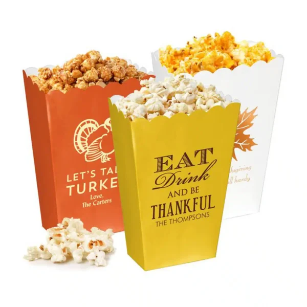 Custom Popcorn Boxes