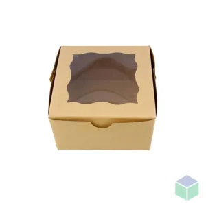 Brown Cake Boxes