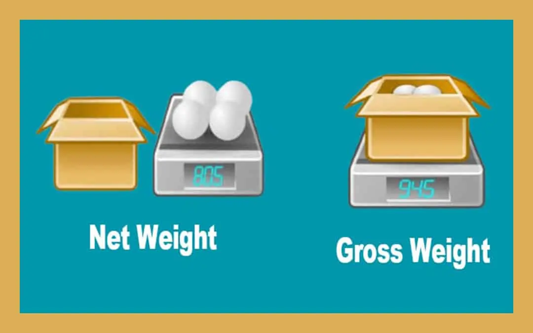 Net Weight On Packaging